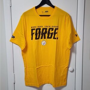 NEW Under Armour Pittsburg Steelers Shirt, Combine Authentic, New, Men Size L